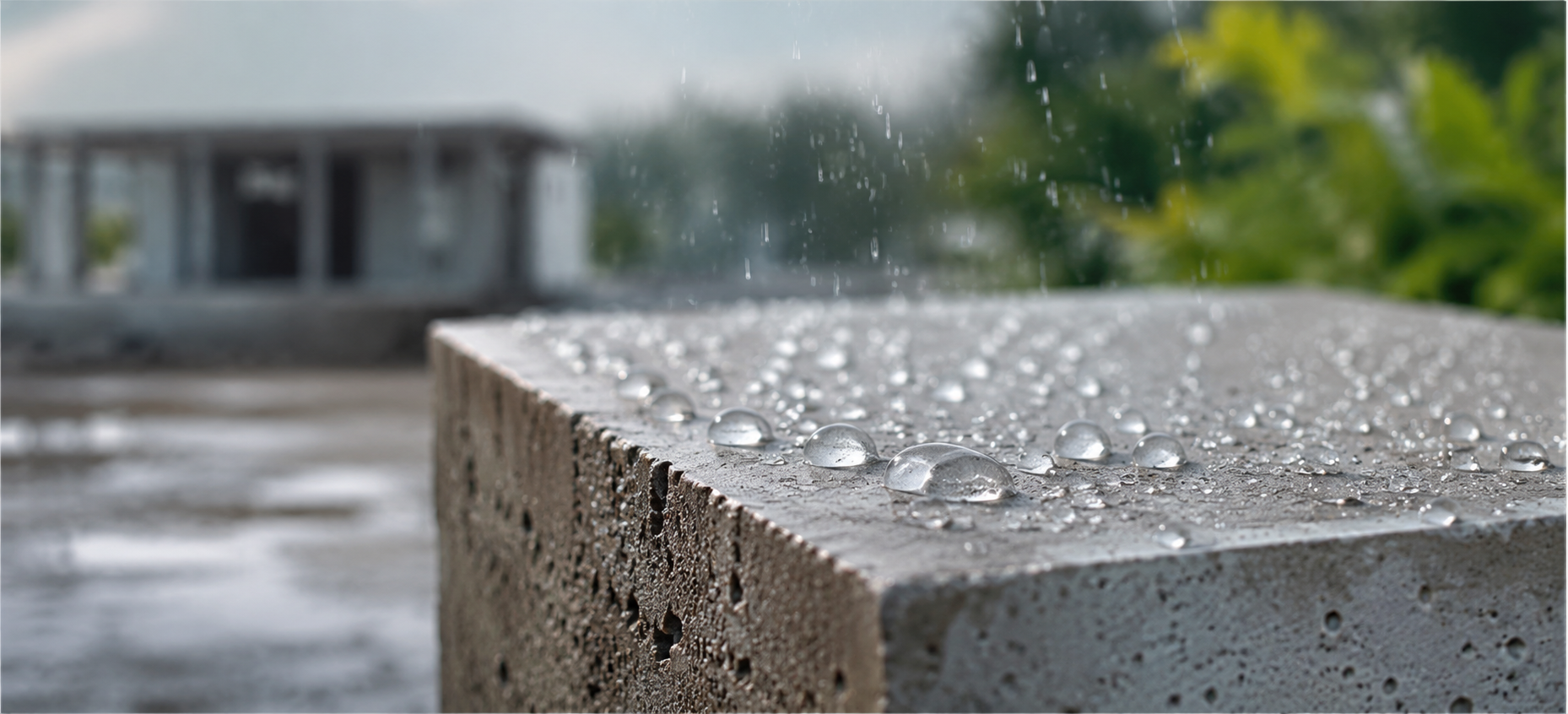 How Water Repellent Treatments Extend Building Life